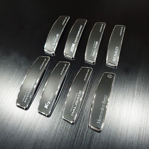 닥쏘오토,블랙 쉴드 엠블럼 도어가드 EV6 GT