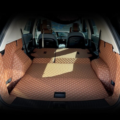 닥쏘오토,컨셉토 3D 가죽 퀼팅 토레스EVX 전용 풀커버 사이드트렁크 매트 세트