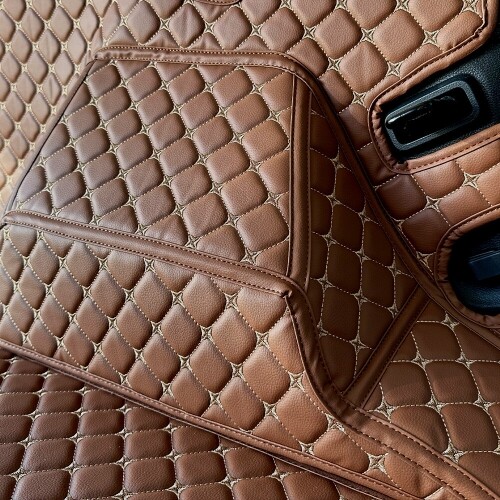 닥쏘오토,컨셉토 3D 가죽 퀼팅 토레스EVX 전용 풀커버 사이드트렁크 매트 세트