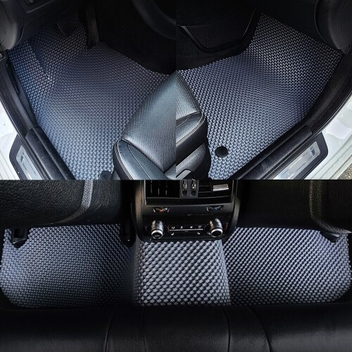 닥쏘오토,PV5 (5인승 카고 공용) 전용 3D 엠보싱 차세대 고무매트 운전석+조수석 세트