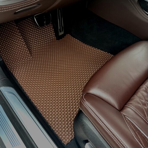 닥쏘오토,PV5 (5인승 카고 공용) 전용 3D 엠보싱 차세대 고무매트 운전석+조수석 세트