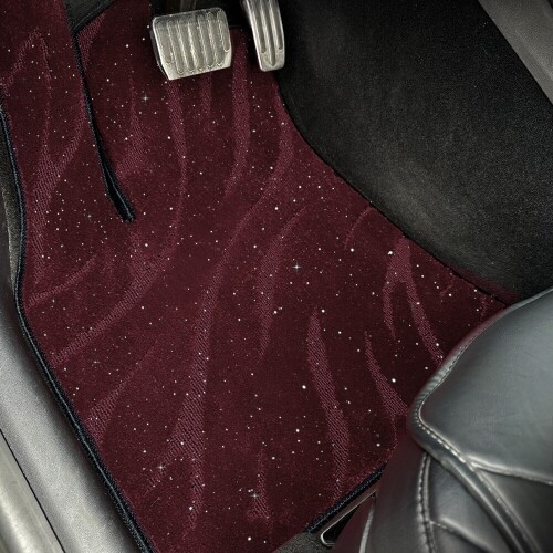 닥쏘오토,닥쏘오토 PV5전용 (5인승 카고 공용) 블링 듀얼위브 카페트 카매트 운전석+조수석 (1열 일체형) 세트