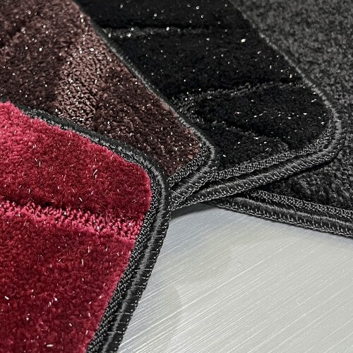 닥쏘오토,닥쏘오토 PV5전용 (5인승 카고 공용) 블링 듀얼위브 카페트 카매트 운전석+조수석 (1열 일체형) 세트