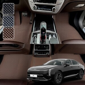 더뉴 K8 전용 3D 엠보싱 차세대 고무매트 1열2열 세트 (24년 7월이후)