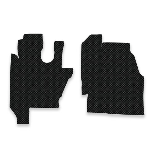 닥쏘오토,노부스 5T 트럭 전용 3D 엠보싱 차세대 고무매트 1열 운전석+조수석 세트