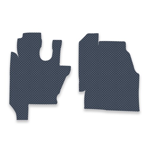 닥쏘오토,노부스 5T 트럭 전용 3D 엠보싱 차세대 고무매트 1열 운전석+조수석 세트